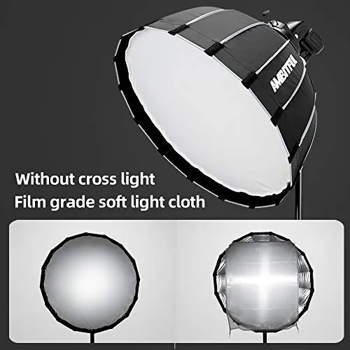 Godox SL-60W luce continua LED kit softbox P60 stativo