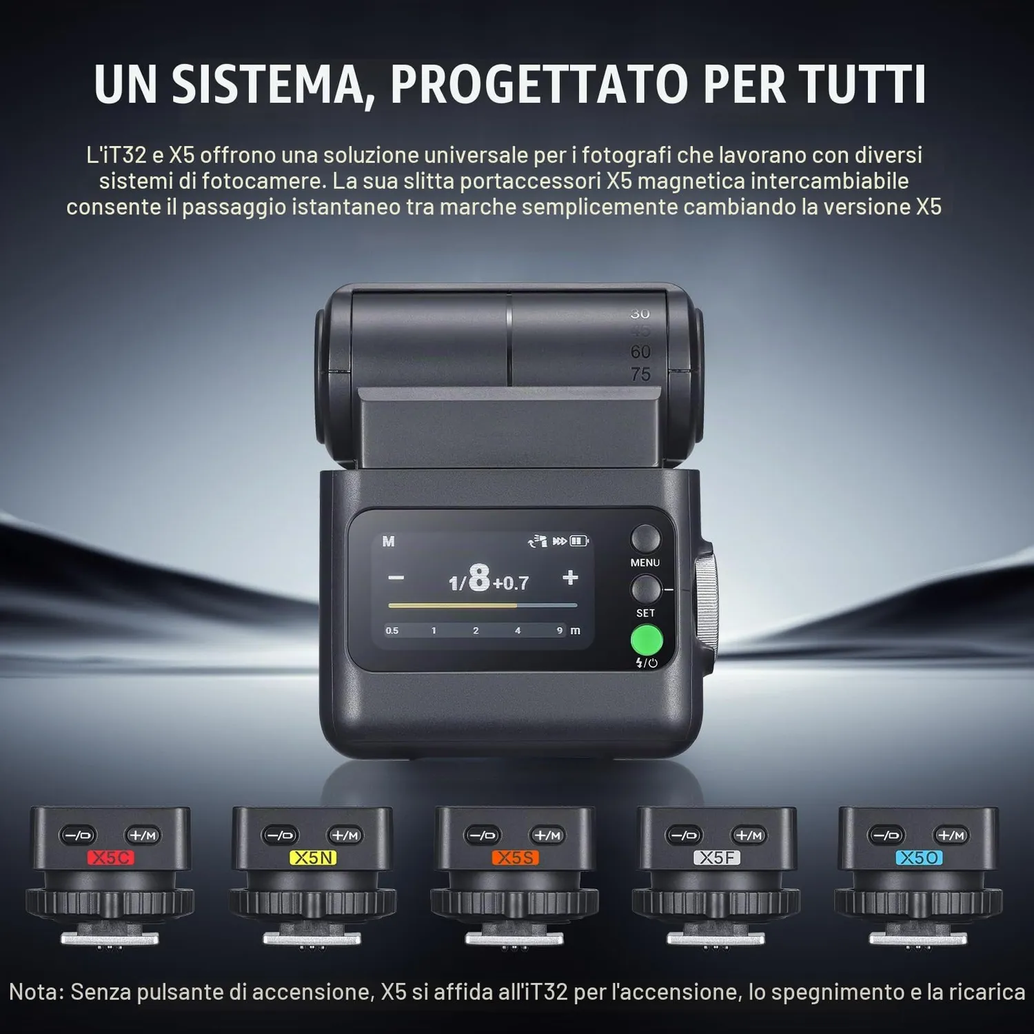 Godox iT32 X5S flash fotocamera TTL per Sony