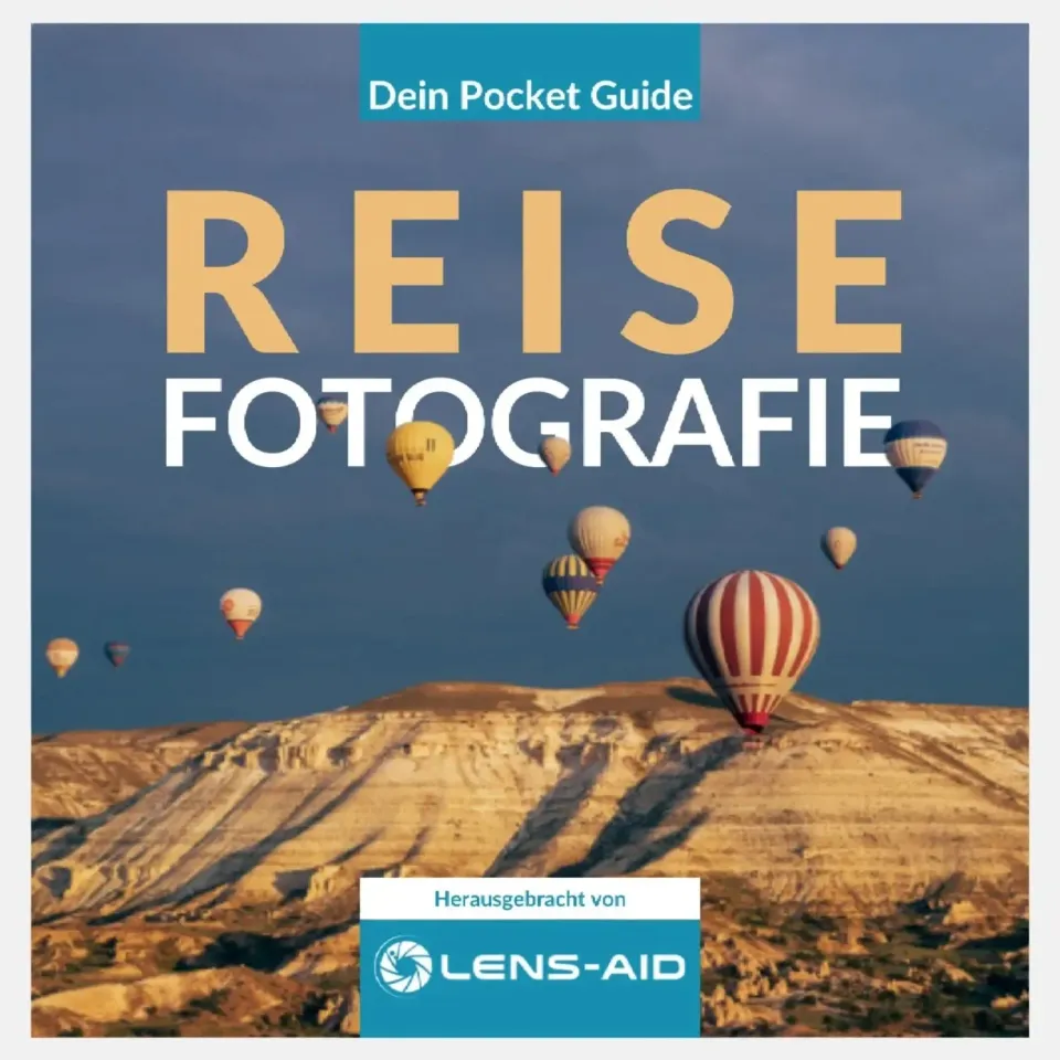 Lens-Aid Pocket Guide Travel Photography guida tascabile cartacea