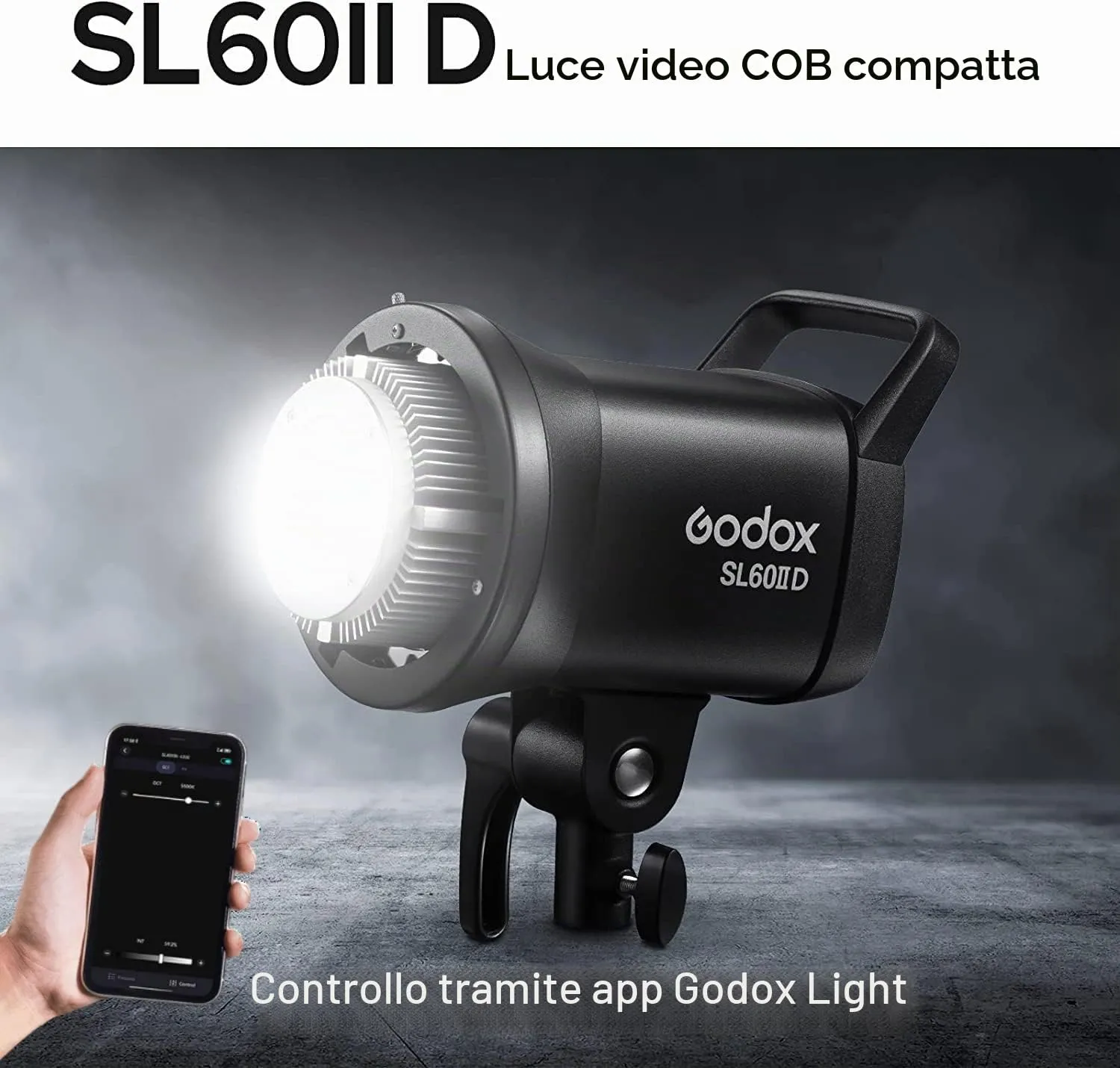 Godox SL60IID luce video LED 70W 5600K