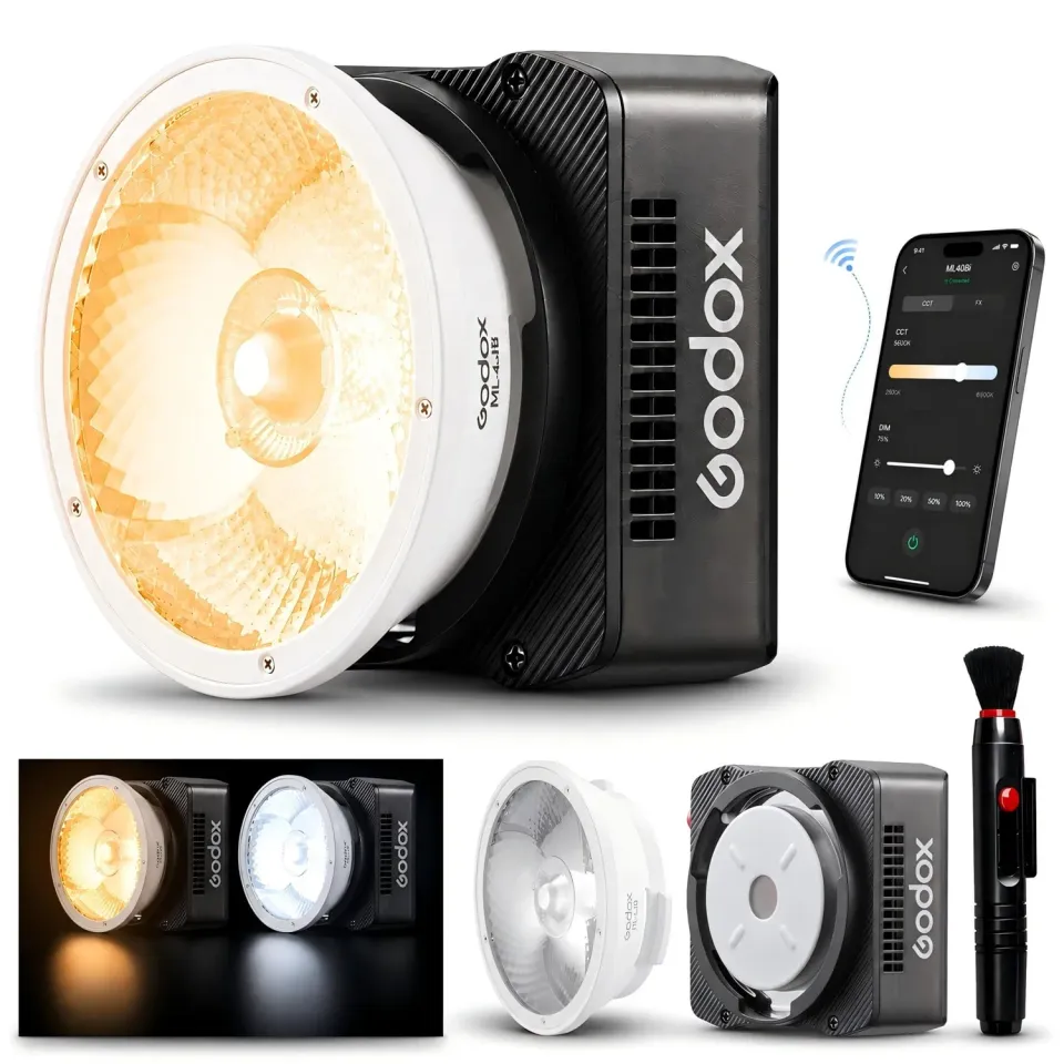 Godox Knowled ML40Bi Luce LED Video Bi-Color Palmare