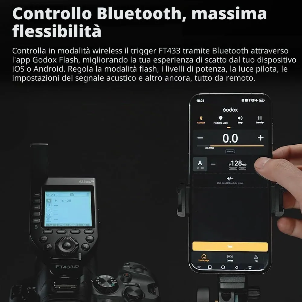 Godox FT433-C Trigger Flash Canon 433MHz TTL