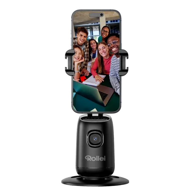 Rollei Easy Creator Desktop supporto smartphone AI tracking