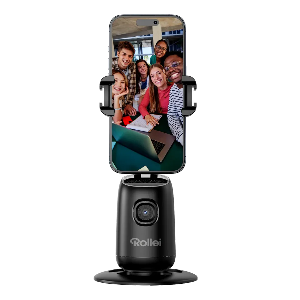 Rollei Easy Creator Desktop supporto smartphone AI tracking