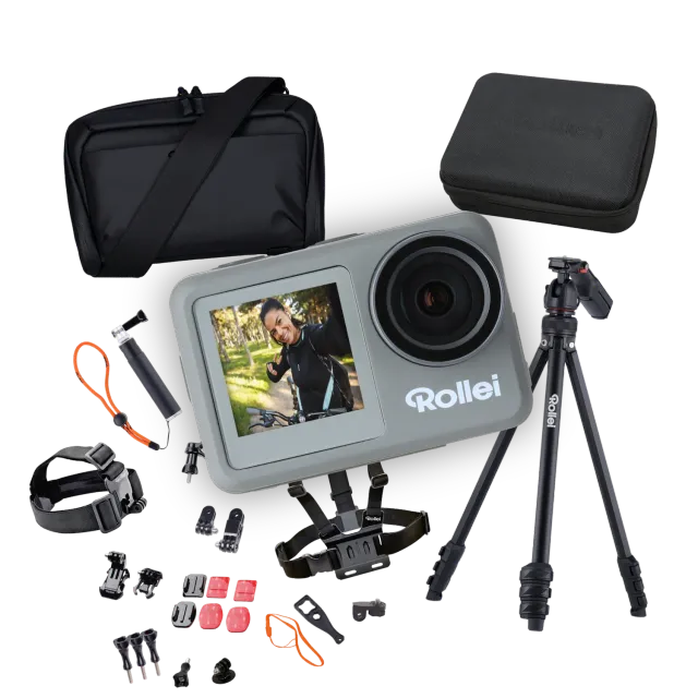 Rollei Content Creator Travel Kit action cam 4K bundle