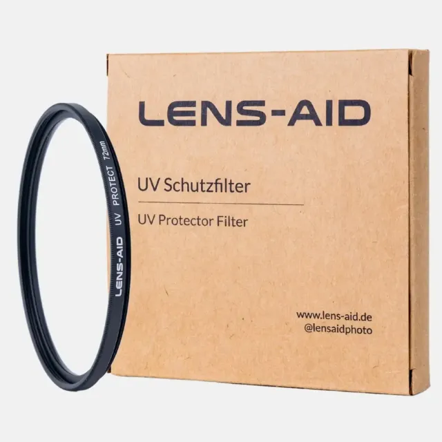 LENS-AID Filtro UV protezione obiettivo vetro Schott multistrato