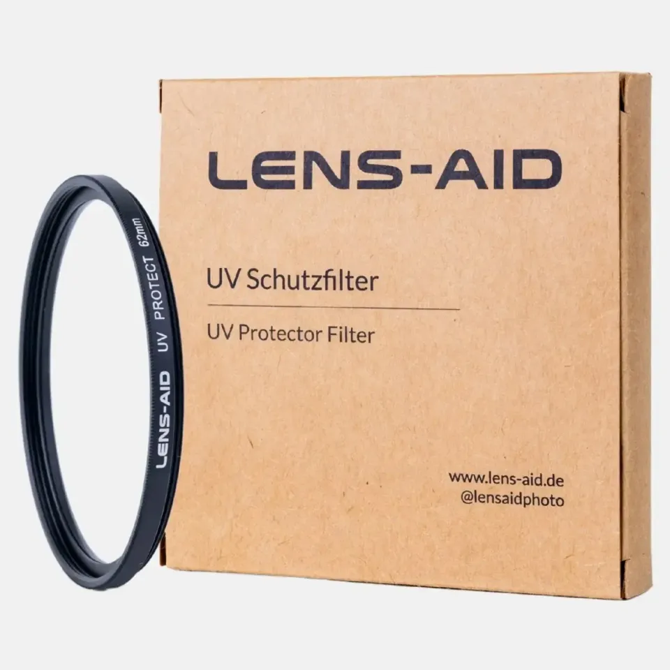 LENS-AID Filtro Lenti UV Protezione alluminio CNC