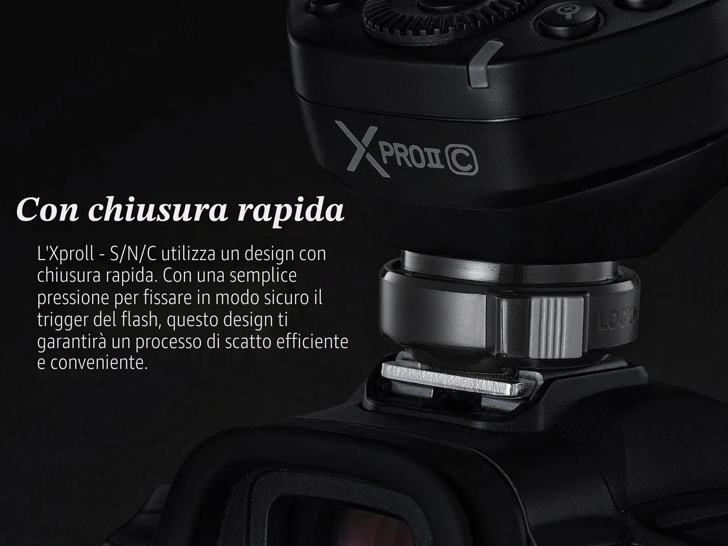 Godox XProII-S trigger flash TTL per Sony
