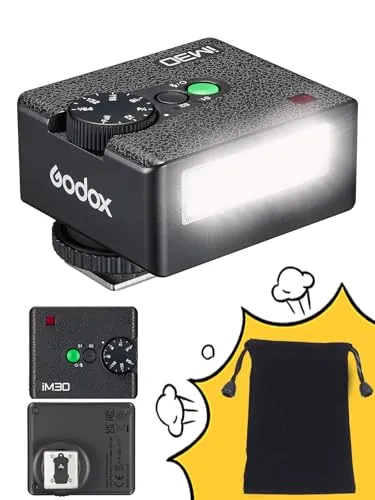Godox iM30 mini flash manuale GN15 78g