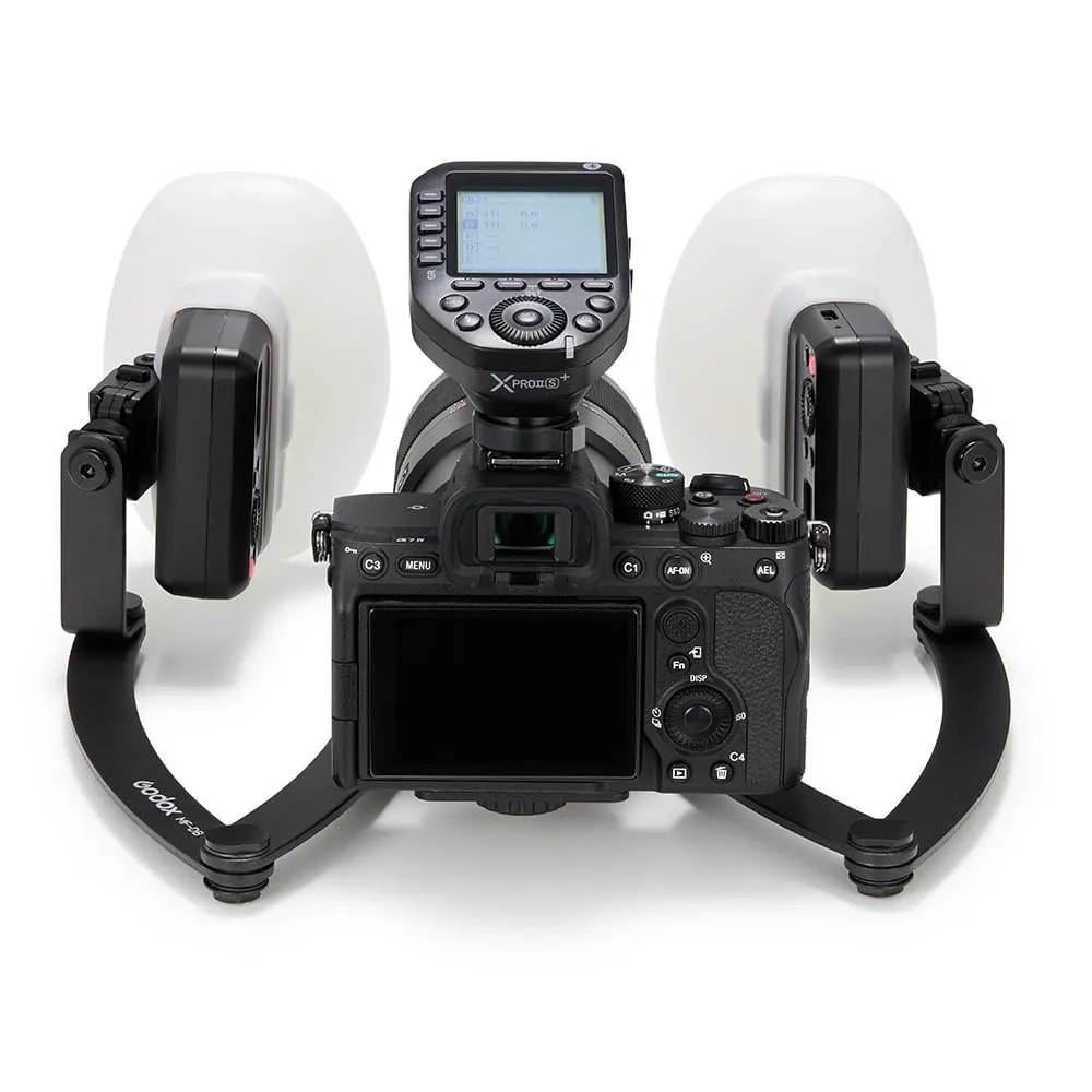 Godox MF-DB supporto flash macro dentale 180°