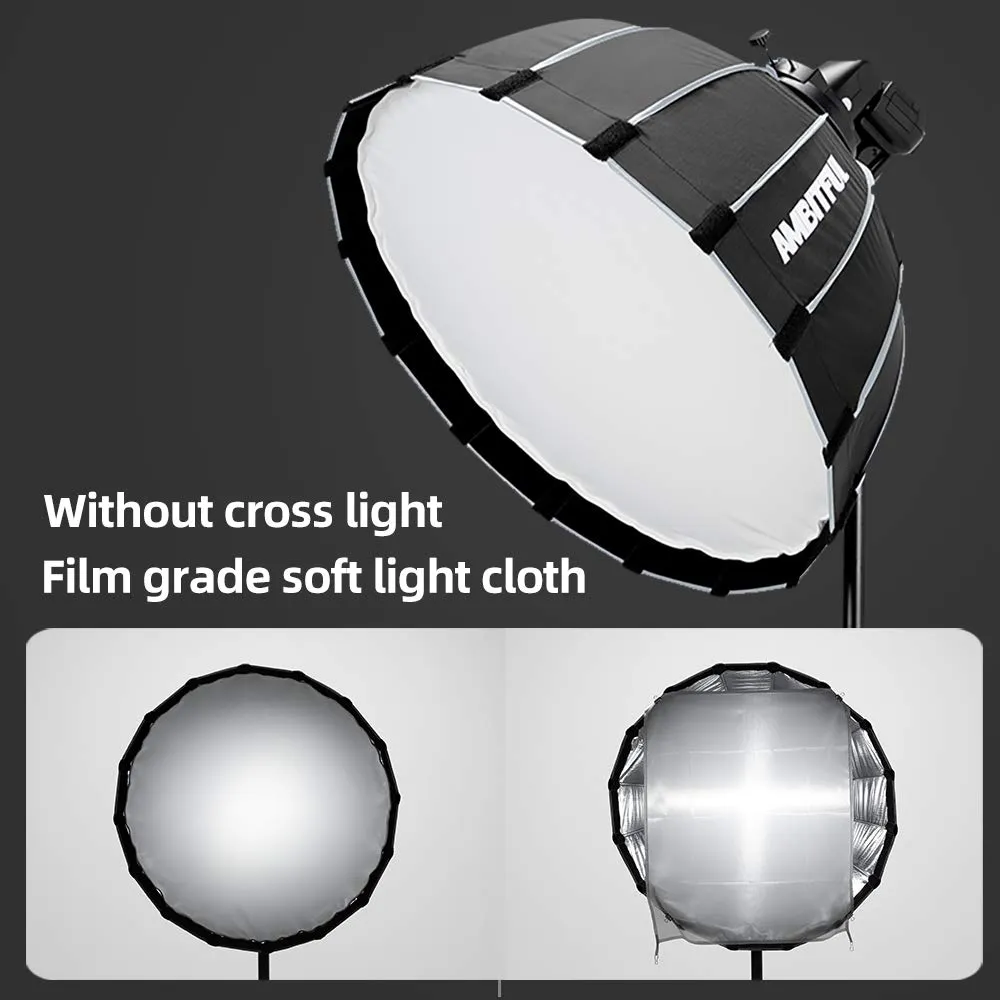 Godox SL-60W luce continua LED kit softbox P60 stativo