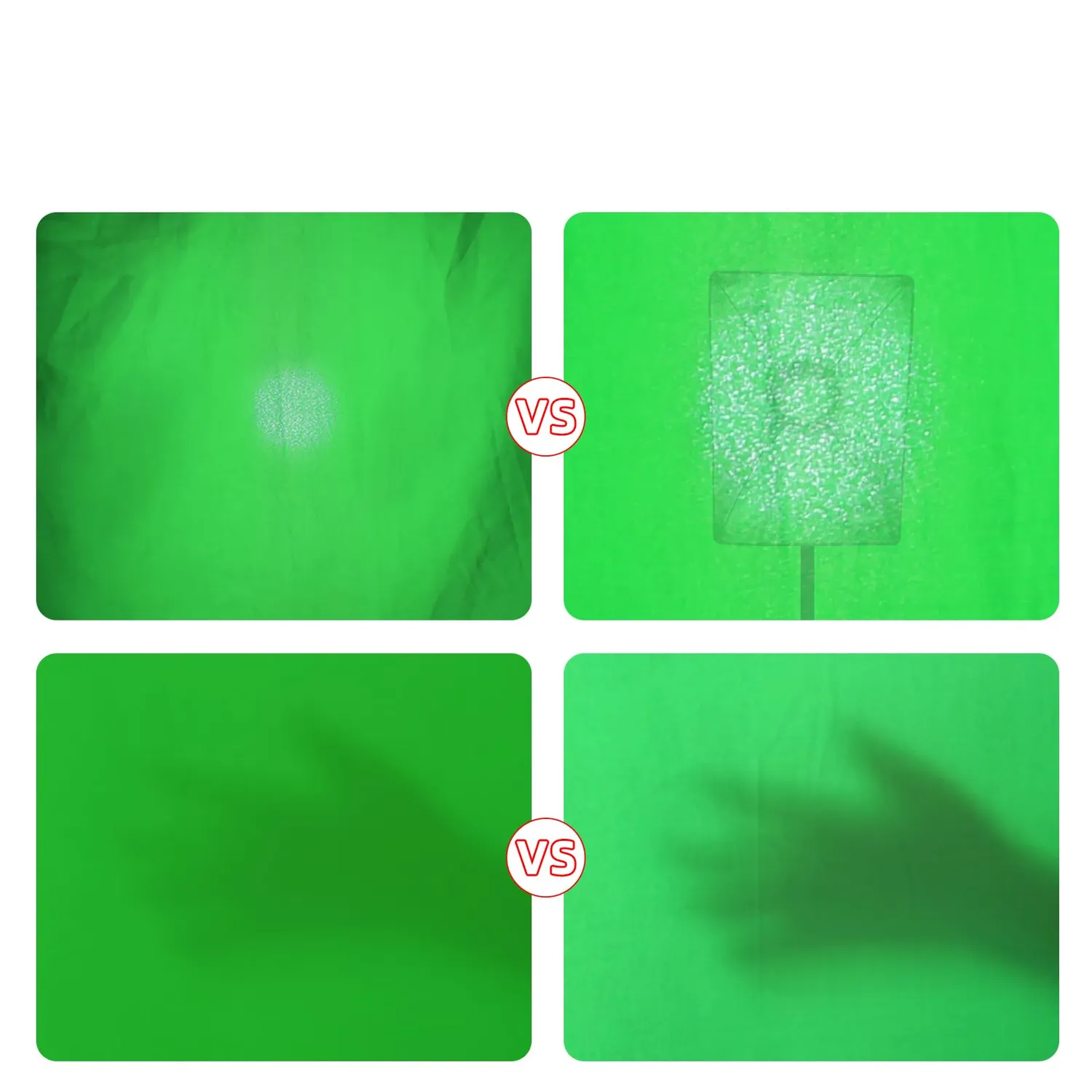 Yanuoda fondale green screen 3x3 m verde chromakey