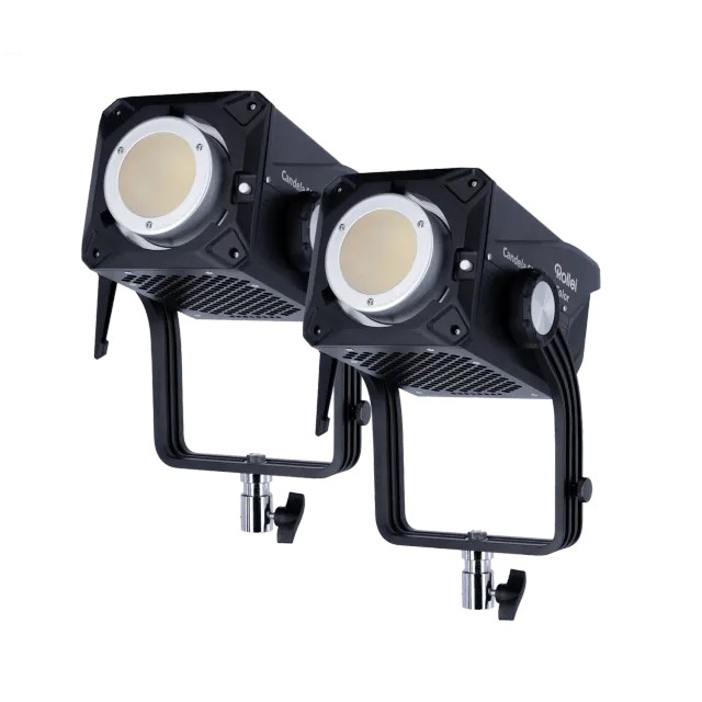 Rollei Candela 600 Pro Bi-Color luce continua LED 2 pezzi 600W