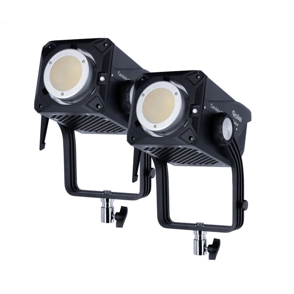 Rollei Candela 600 Pro Bi-Color luce continua LED 2 pezzi 600W