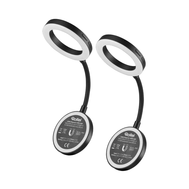 Rollei LUMIS Ring Light magnetica 2 pz luce selfie