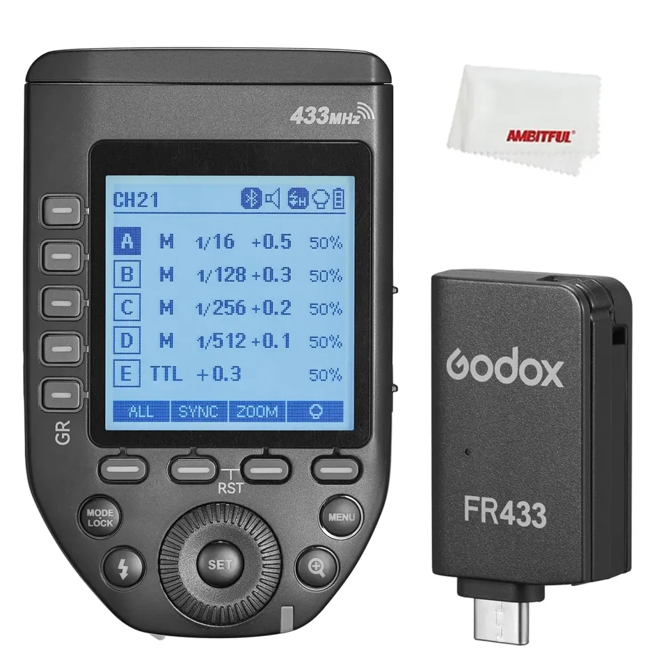 Godox FT433-S trigger flash TTL per Sony 433 MHz HSS