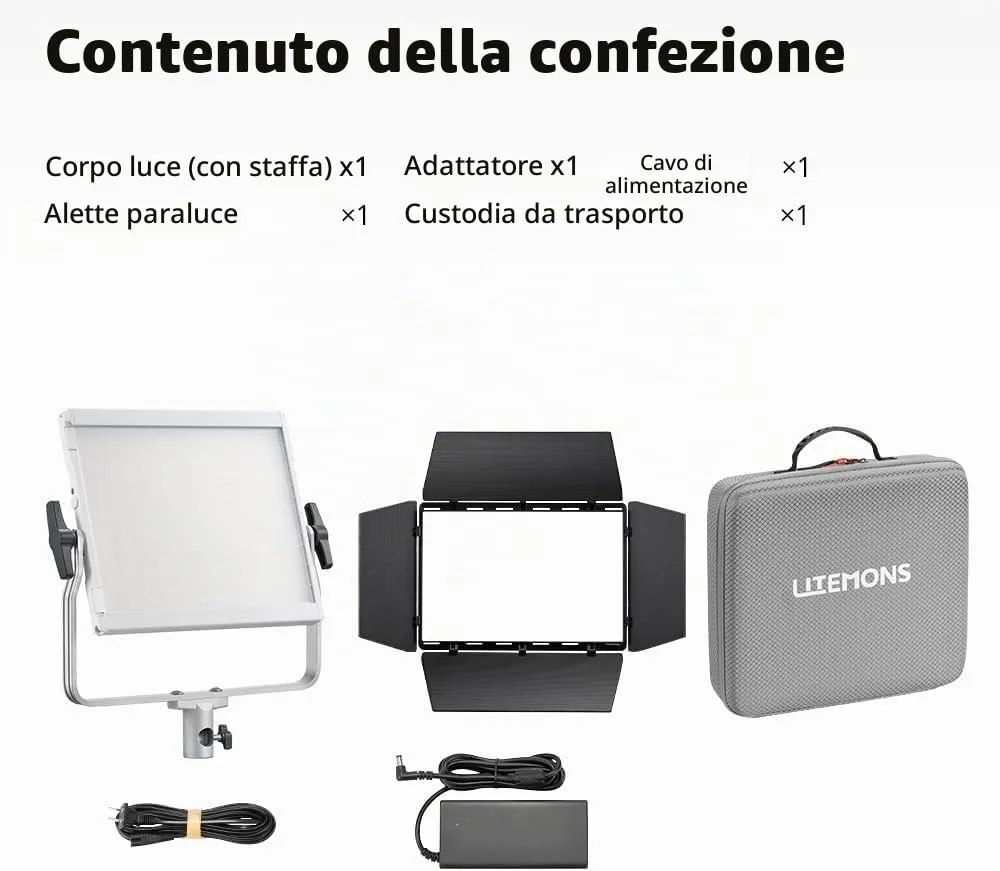 Godox Litemons LP600Bi pannello LED bicolore 60W 2800-6500K