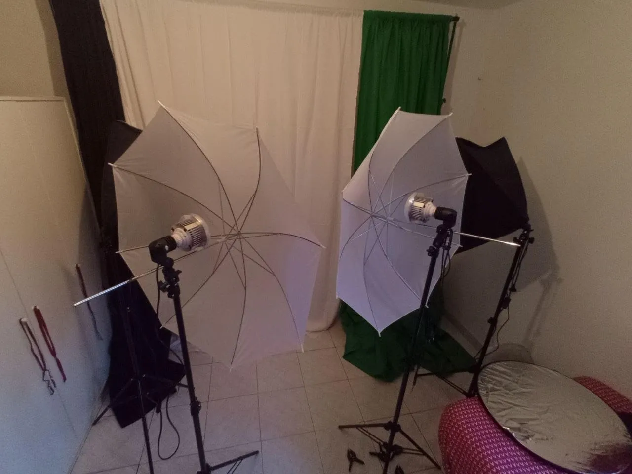 PIXETOOL Set Studio Fotografico XL softbox LED fondali