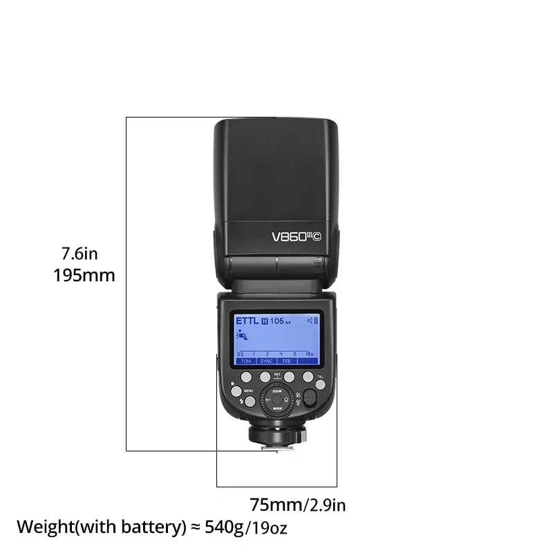 Godox V860III-O Flash TTL per Olympus