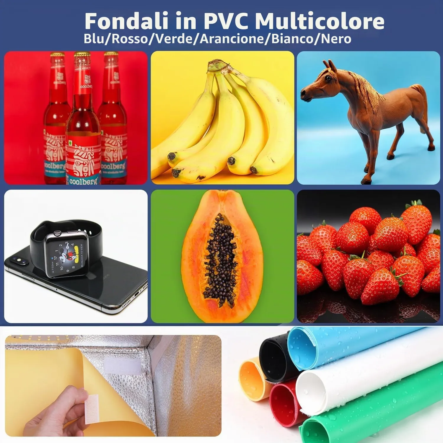 Yanuoda light box fotografica 40x30x40 cm 180 LED dimmerabile