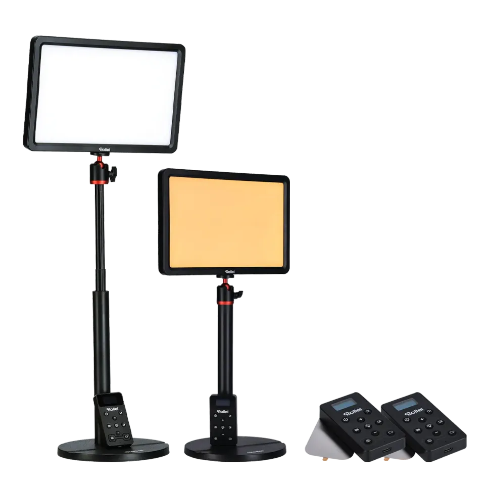 Rollei Lumis Key Light Pro luce LED streaming con telecomando