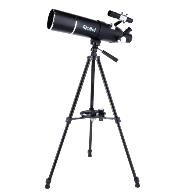 Rollei 70/500 telescopio astronomico 70mm 100x