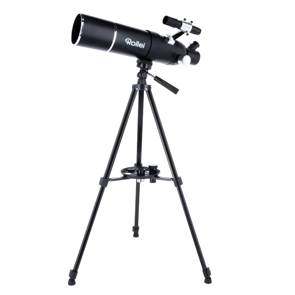 Rollei 70/500 telescopio astronomico 70mm 100x