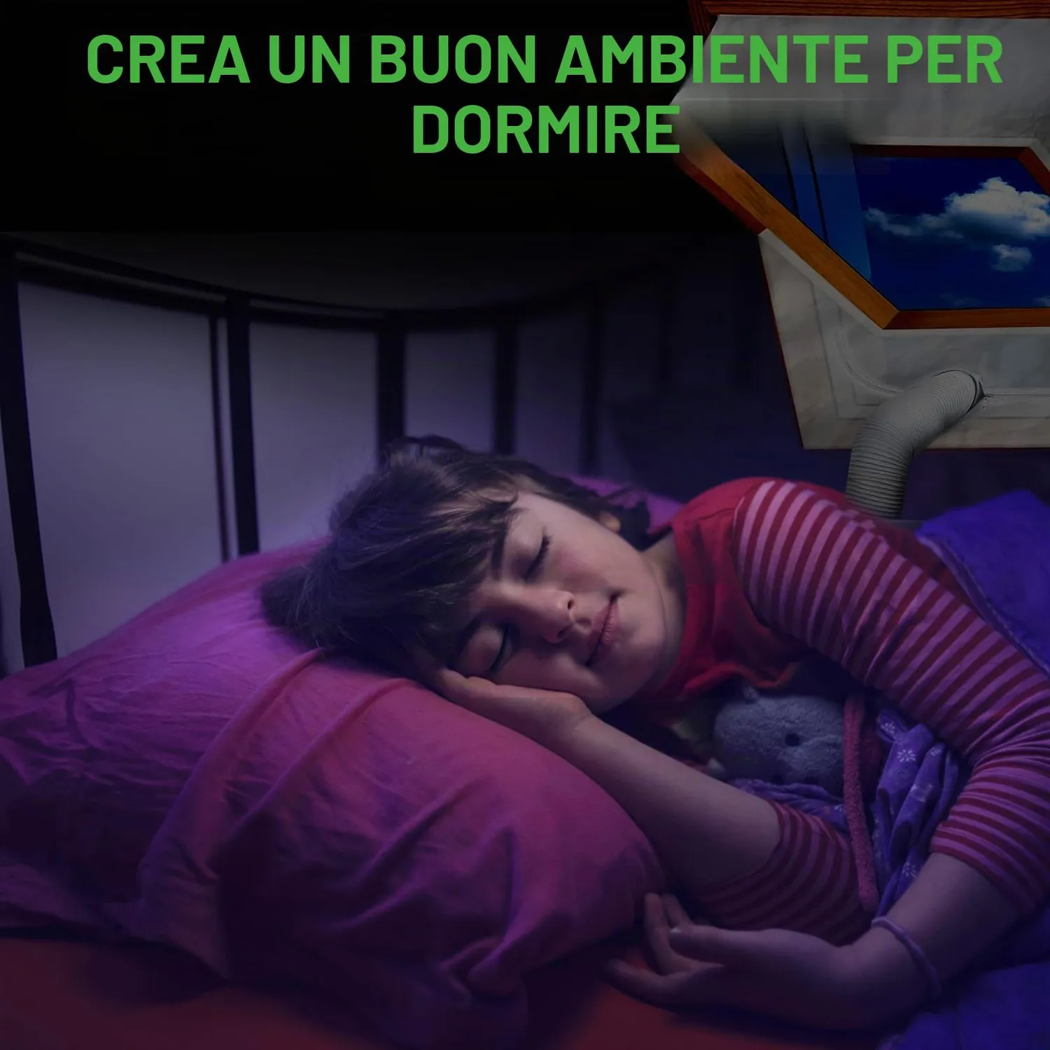 FGen Kit Guarnizione Finestra Condizionatore Portatile 380 cm