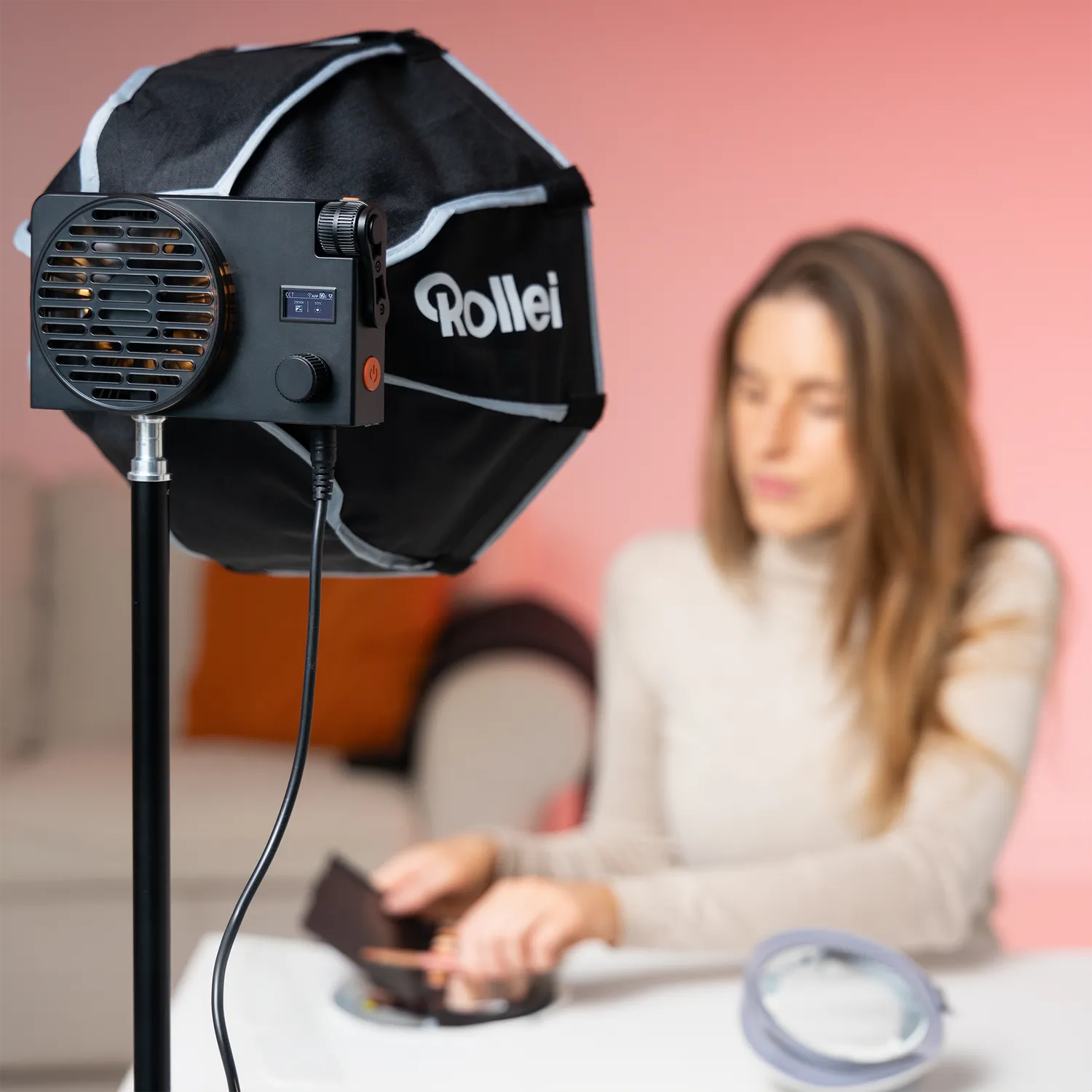Rollei LUX 60 Bi-Color luce continua LED 60W 2700-6500K