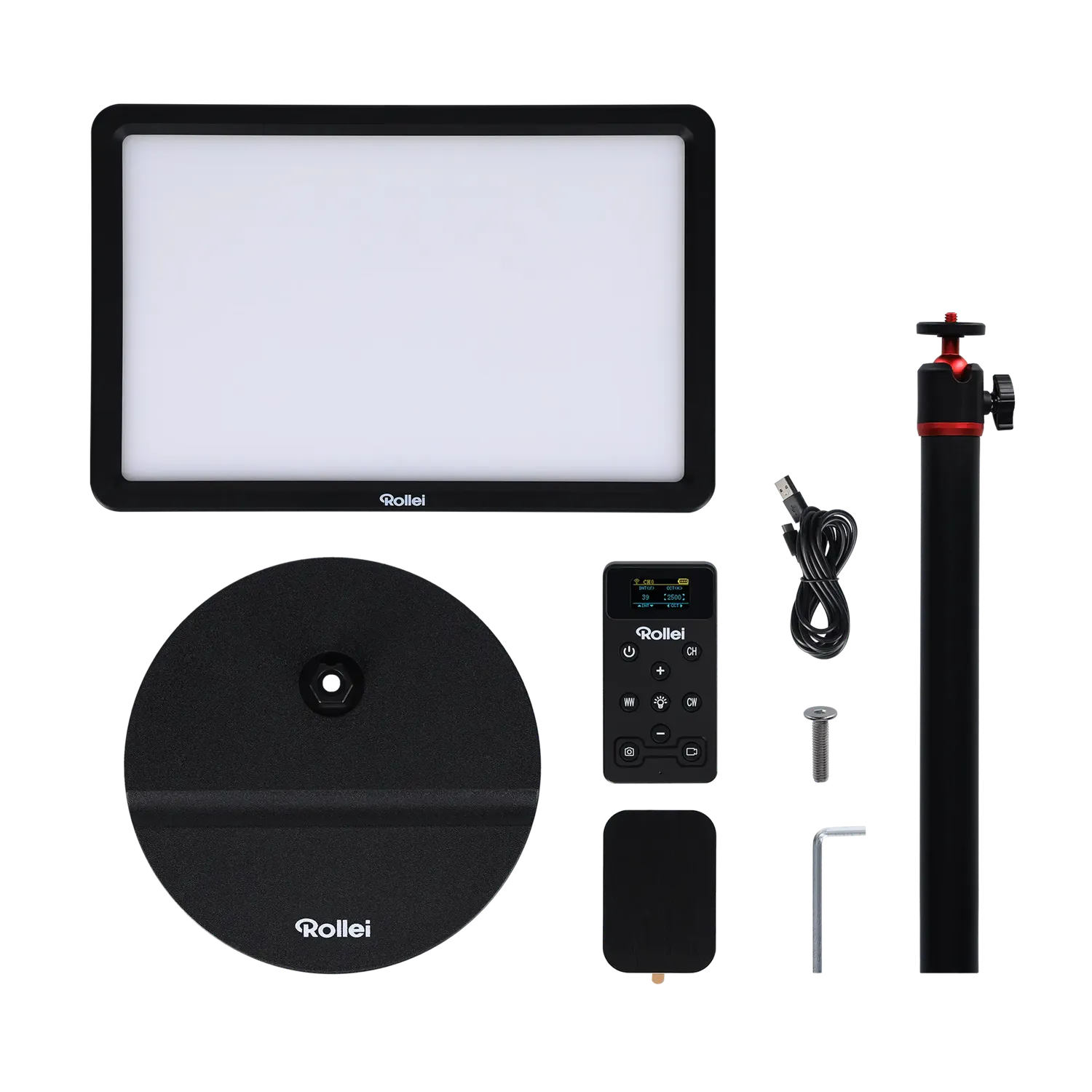 Rollei LUMIS Key Light Pro pannello LED streaming 27cm