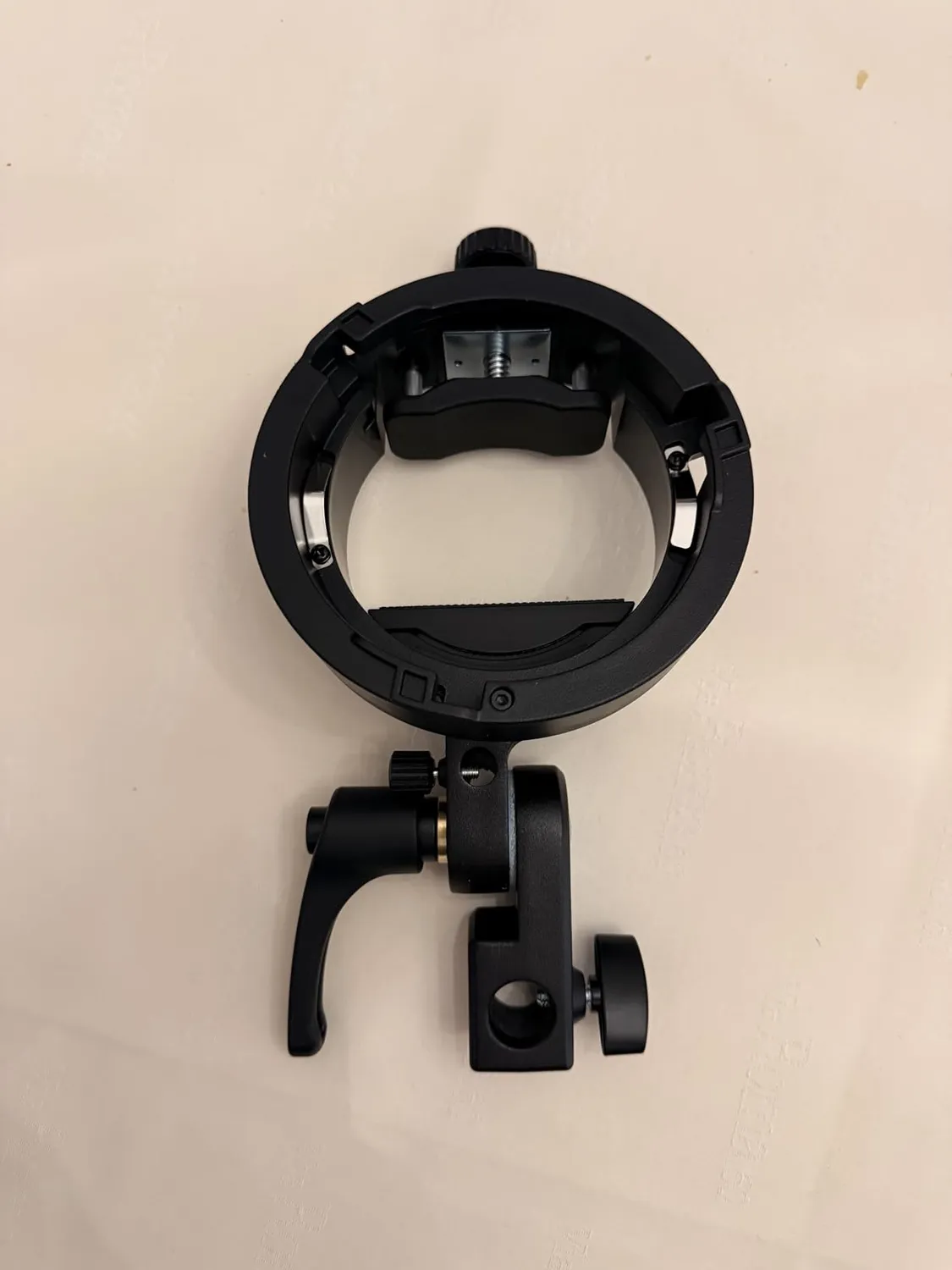 Godox S3 staffa flash attacco Bowens con foro ombrello