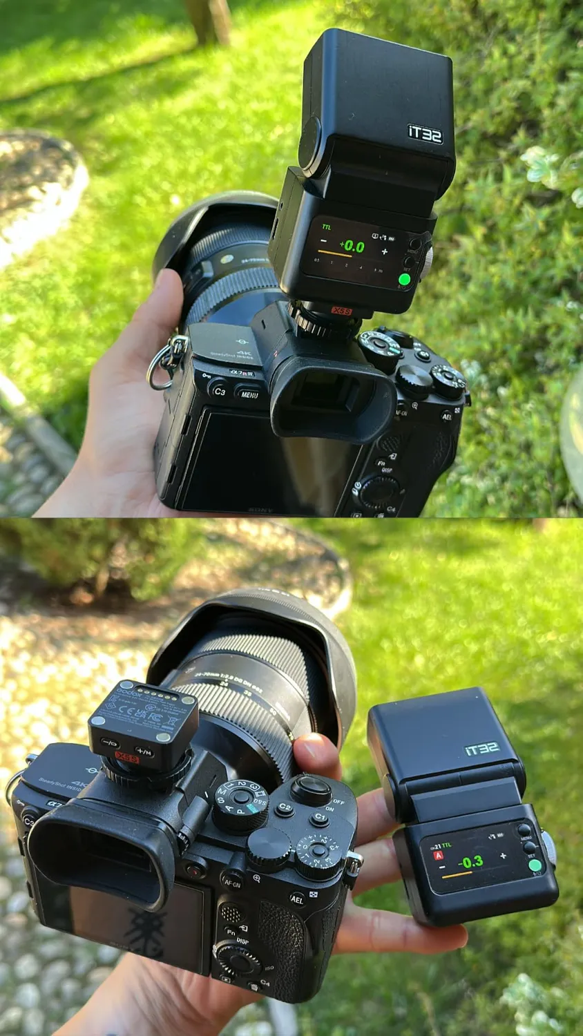 Godox iT32 Flash TTL per Sony con Trigger X5-S