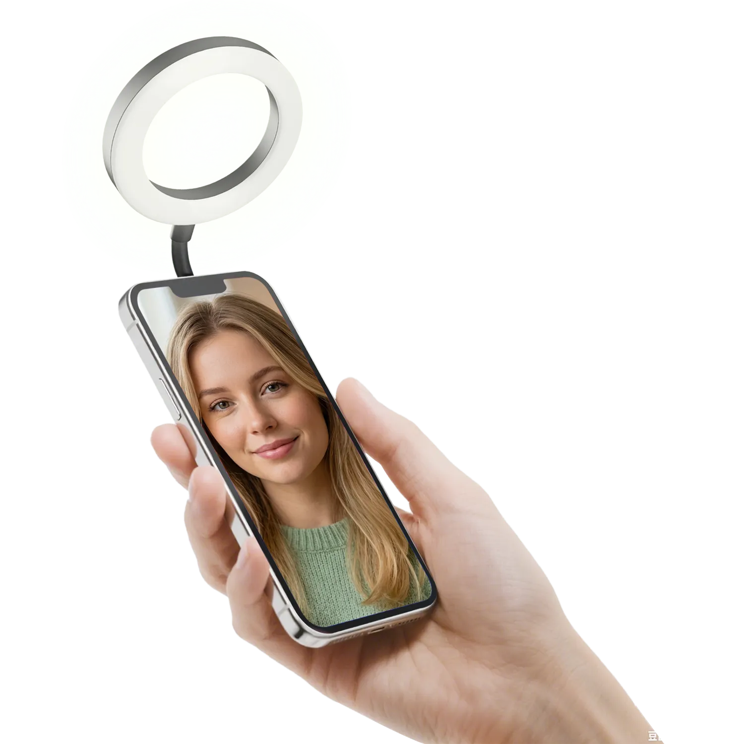 Rollei LUMIS luce anulare LED magnetica selfie