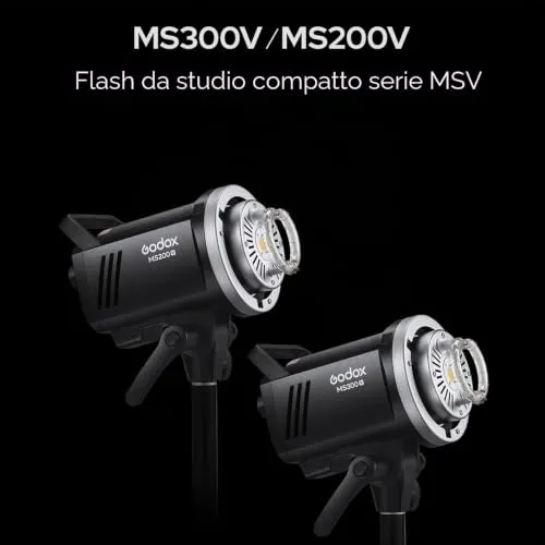 Godox MS300-V Flash Studio 300Ws Bowens LED