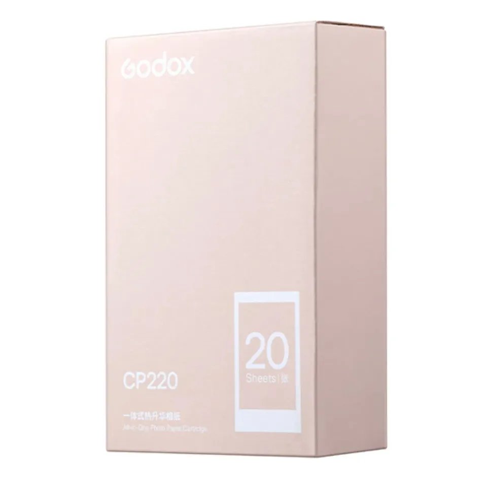 Godox P100 carta fotografica 8,9x11,9 cm 10 fogli lucida