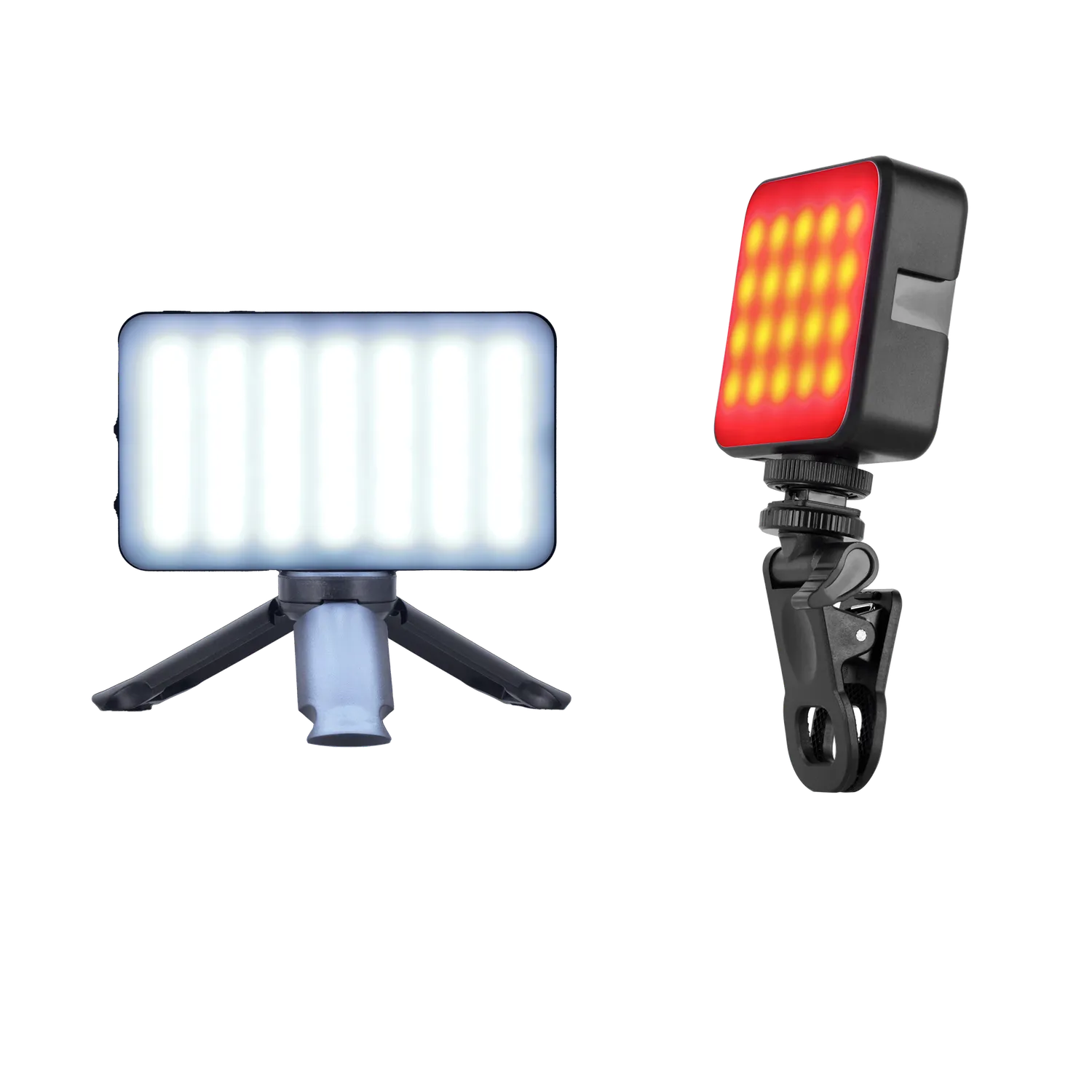 Rollei set accessori LED mini treppiede e morsetto 2-in-1