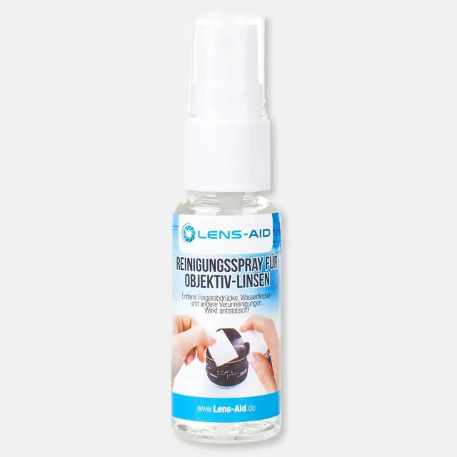 LENS-AID liquido pulizia lenti 25 ml senza aloni