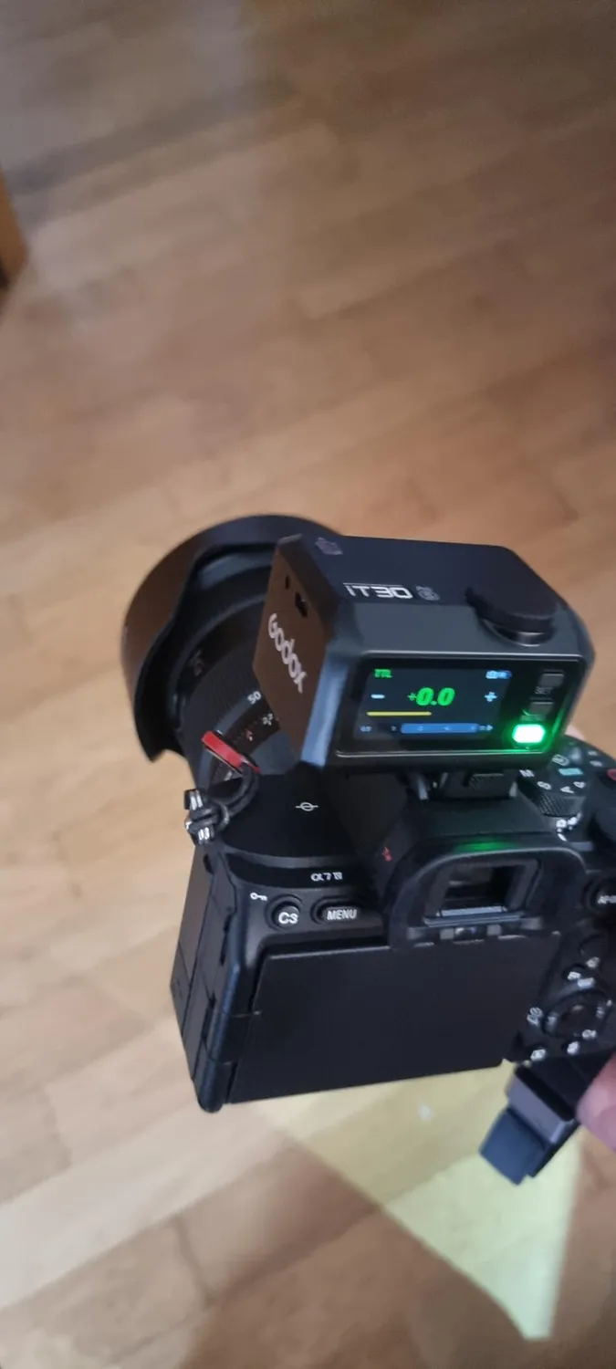 Godox IT30Pro C Flash TTL Canon Nero HSS