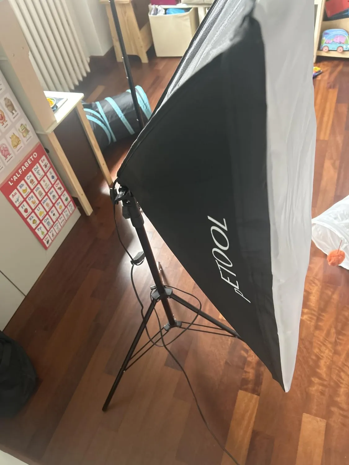 Pixetool Set Softbox 50x70 cm 2 Pezzi Luce Tricolore