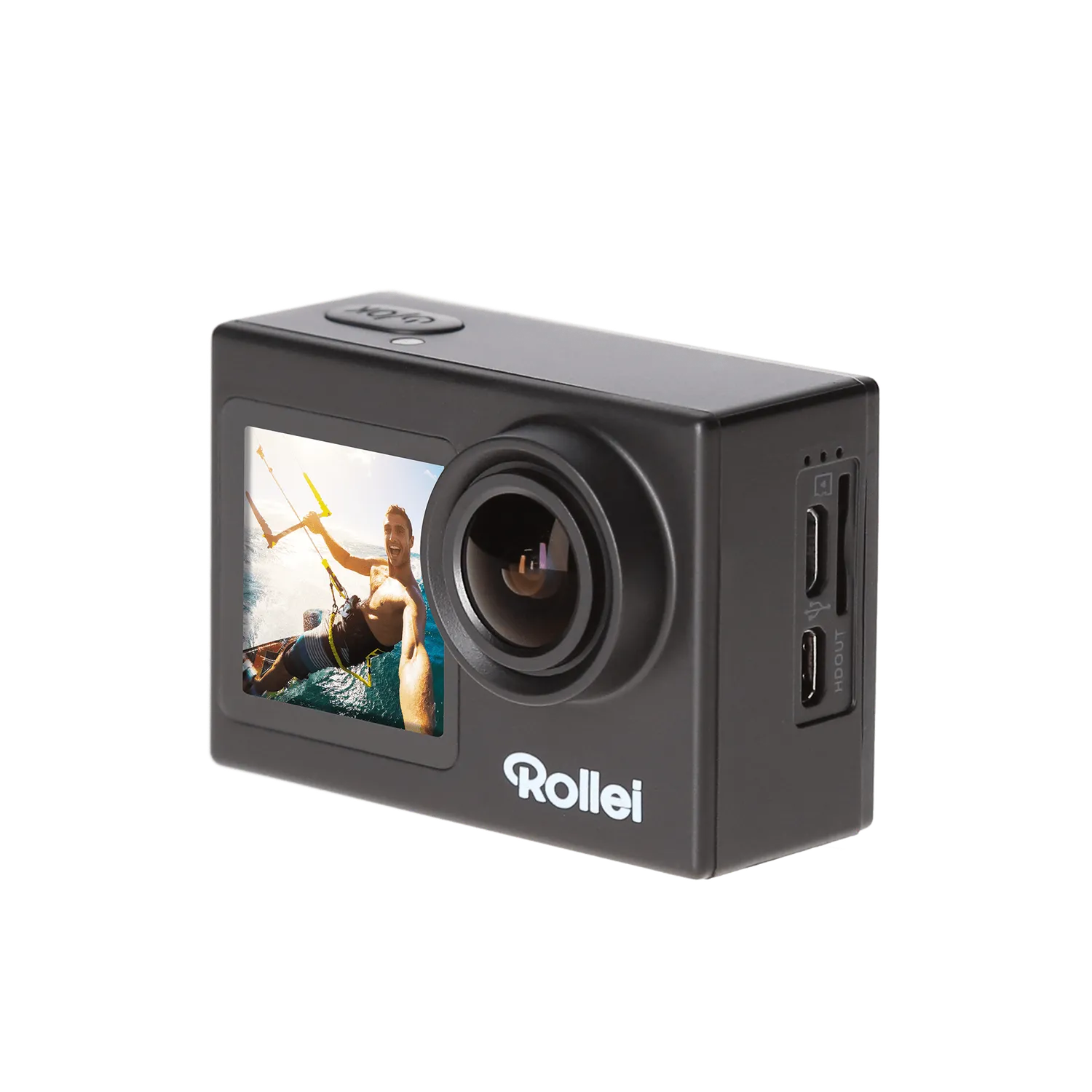 Rollei 7s Plus action cam 4K con custodia subacquea