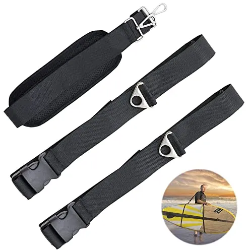 FGen Tracolla SUP surf tavola regolabile nera