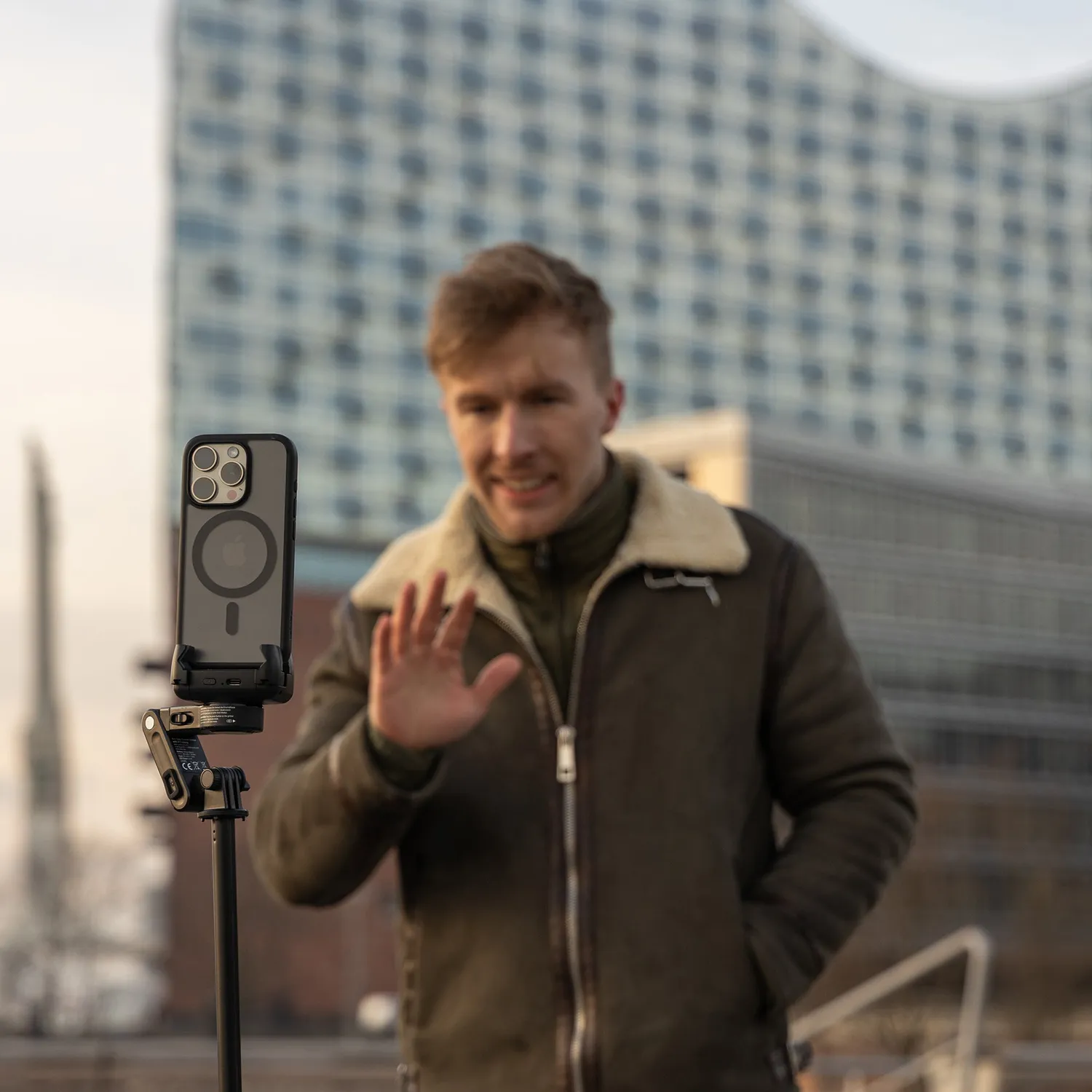Rollei Easy Creator gimbal smartphone AI tracking