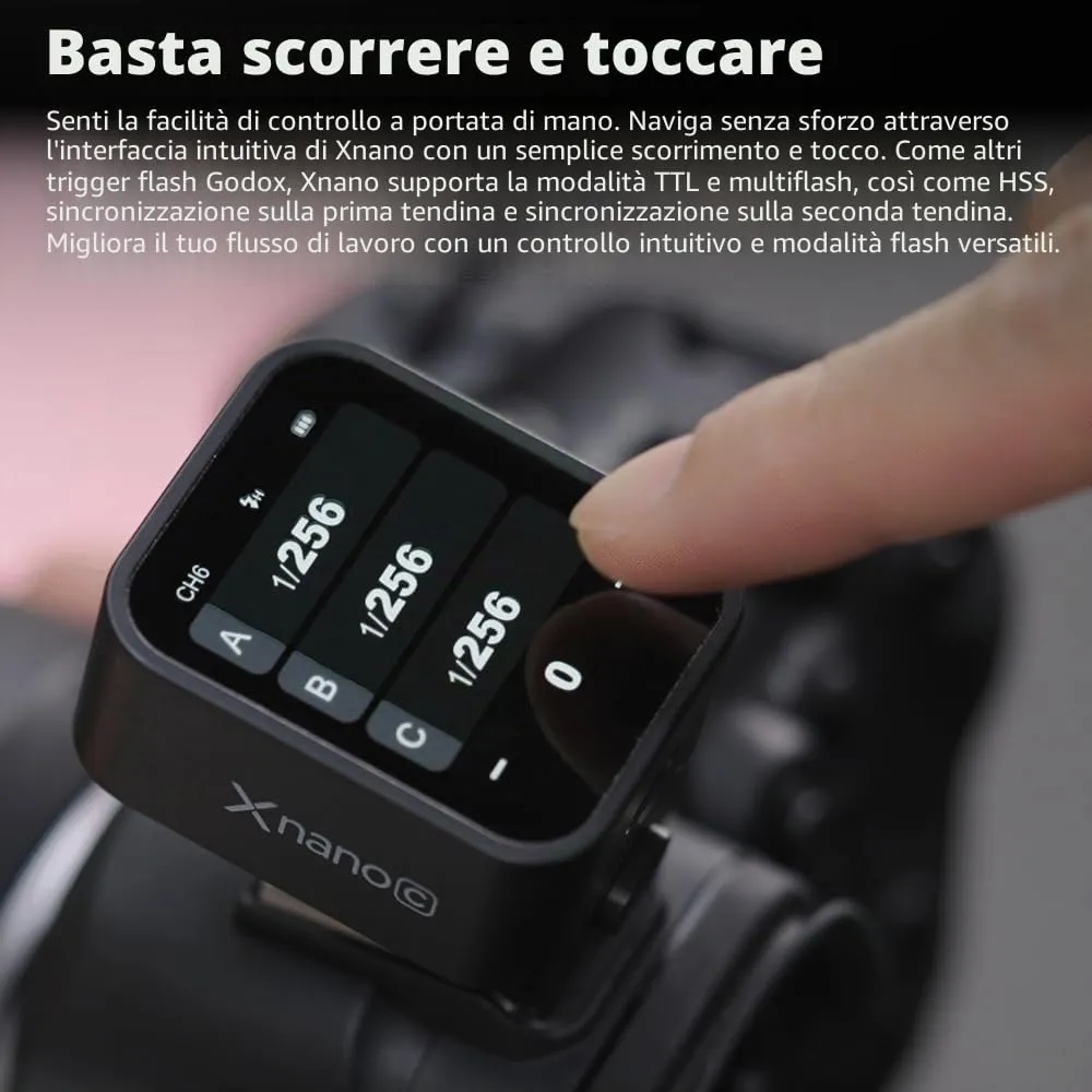 Godox X3-C Trigger Flash TTL Touch per Canon