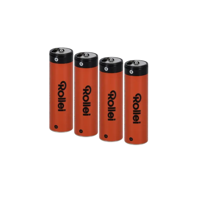 Rollei Batterie ricaricabili USB-C AA 4 pz 1332 mAh