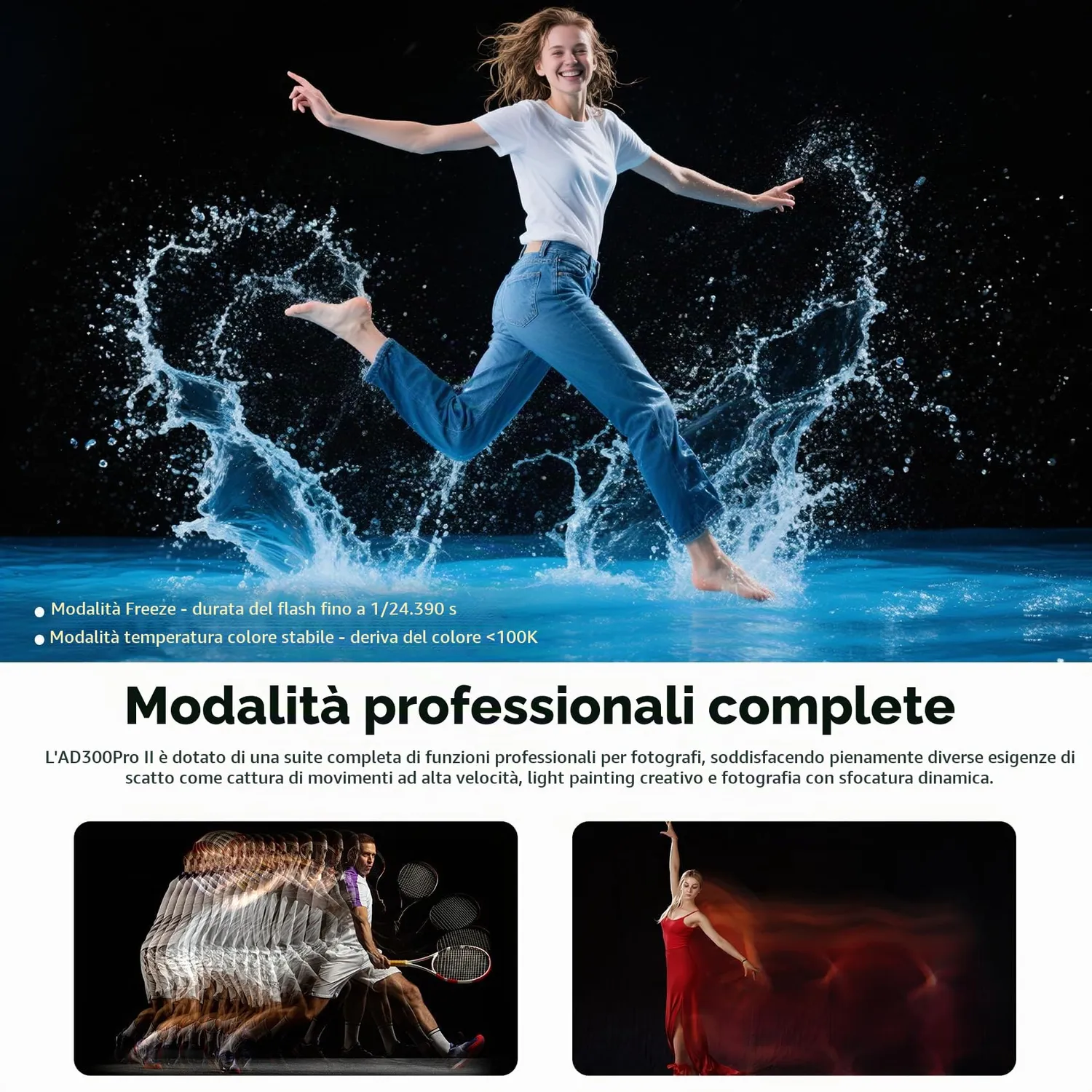 Godox AD300Pro II flash esterno TTL 300W