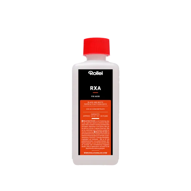 Rollei RXA Fix Acid fissaggio rapido 250 ml BN e carta