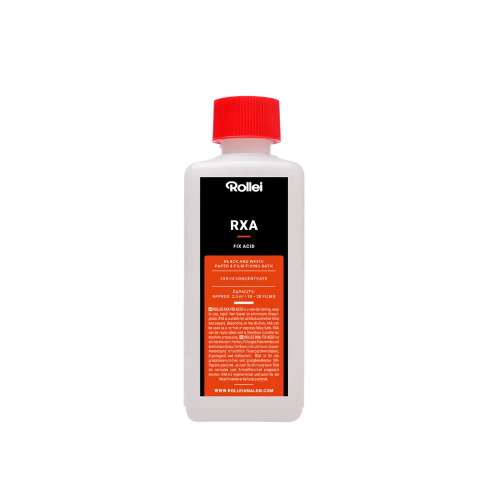 Rollei RXA Fix Acid fissaggio rapido 250 ml BN e carta