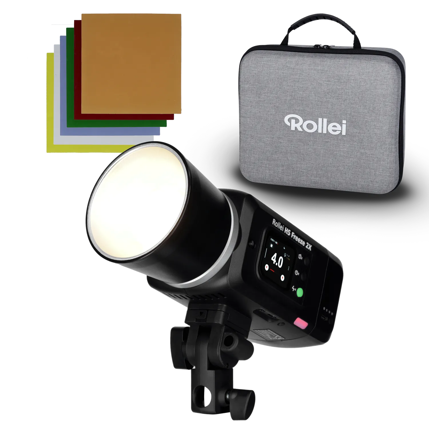 Rollei HS Freeze 2X kit flash studio 2x 250 Ws Universal
