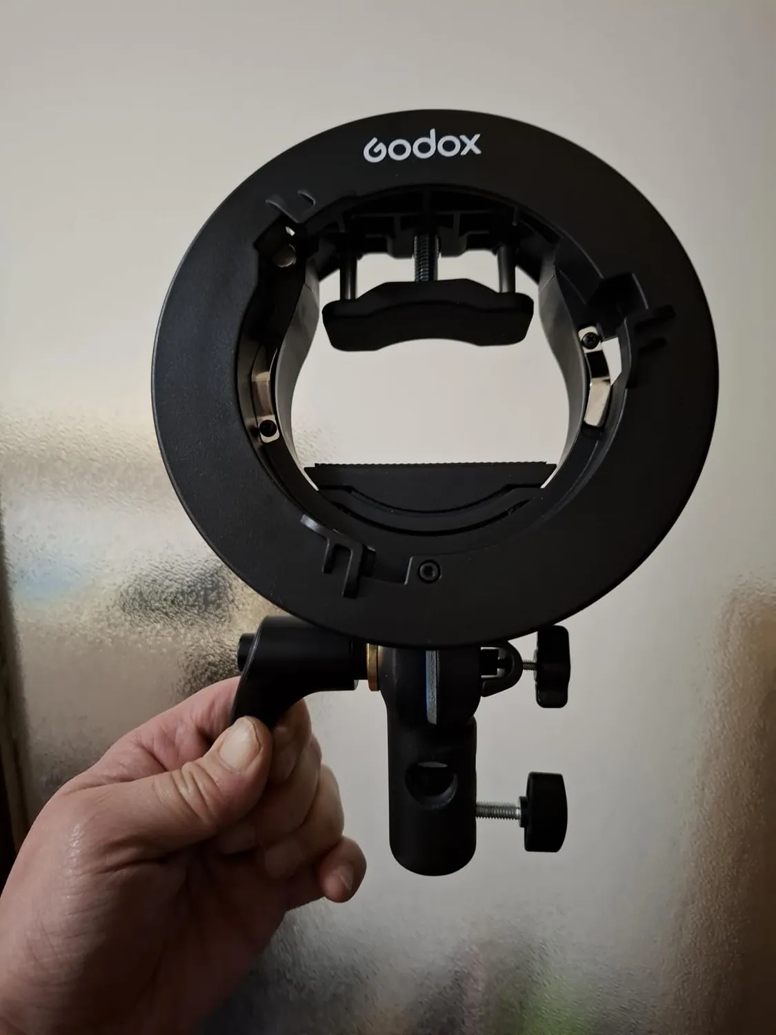 Godox S2 Staffa Bowens per Speedlite e Modificatori