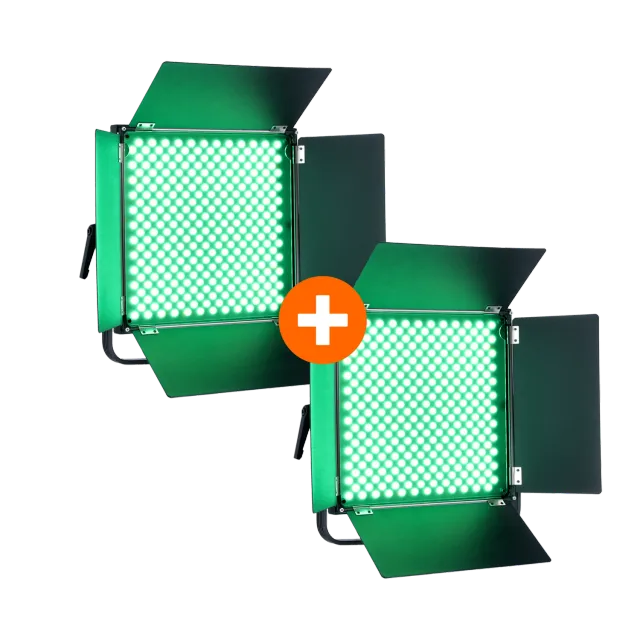 Rollei VIBE Panel 900 RGB pannello LED kit 2 pezzi
